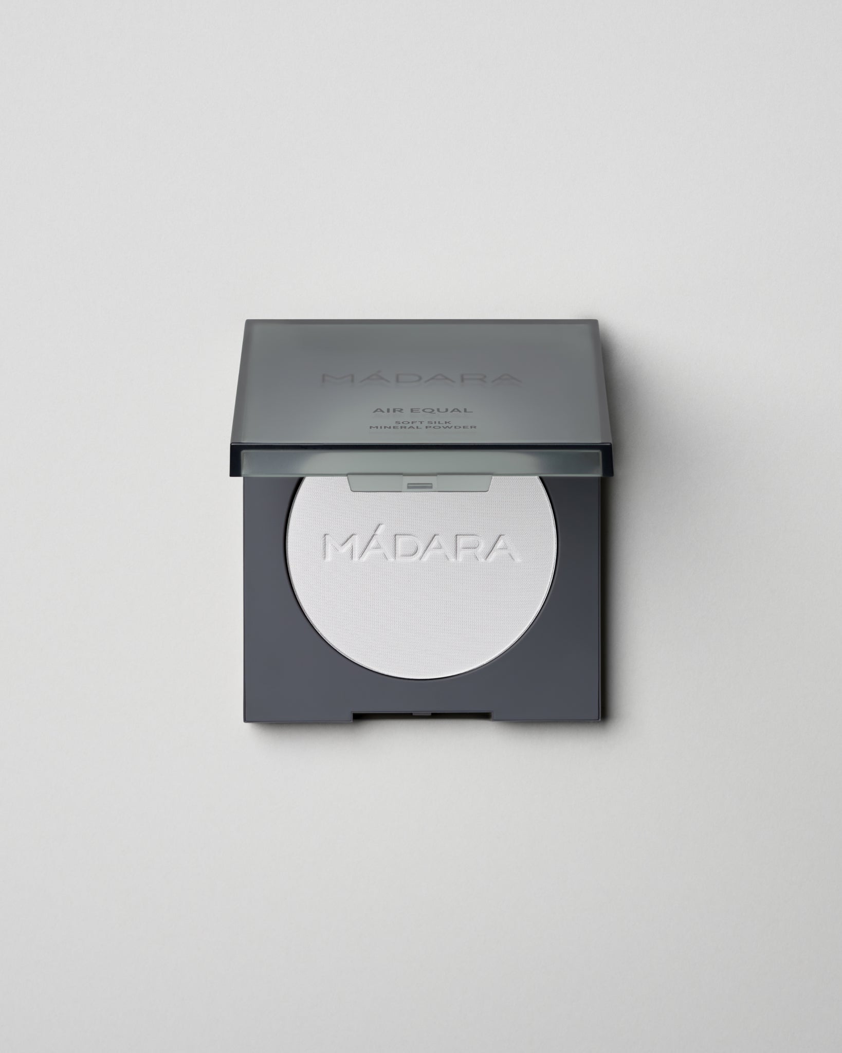 MΓDARA Organic Skincare soft silk mineral powder translucent A6800 product photo on plain background.